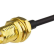 Кабельная сборка 50 Ом на RG-58 с разъемами UHF-male (PL259) - RP-SMA-female, 12 метров