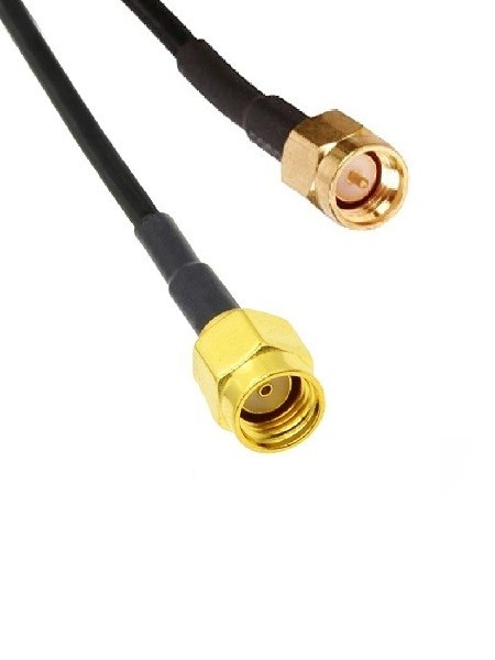 Кабельная сборка RG-213 с разъемами SMA-male - RP-SMA-male, 30 метров