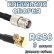 Кабельная сборка 50 Ом на RG-58 с разъемами MCX-male (угловой) - TNC-female, 9 метров Кабельная сборка 50 Ом на RG-58 с разъемами MCX-male (угловой) - TNC-female, 9 метров