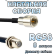 Кабельная сборка 50 Ом на RG-58 с разъемами FME-male - F-female, 8 метров