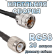 Кабельная сборка 50 Ом на RG-58 с разъемами UHF-male - TNC-male, 20 метров