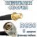Кабельная сборка RG-58 с разъемами N-male (угловой) - SMA-female, 6 метров