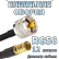Кабельная сборка 50 Ом на RG-58 с разъемами UHF-male - SMB-female, 12 метров