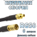Кабельная сборка 50 Ом на RG-58 с разъемами MMCX-female - SMB-female, 6 метров