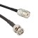 Кабельная сборка 50 Ом на RG-58 с разъемами UHF-female (SO239) - BNC-male, 13 метров