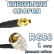 Кабельная сборка 50 Ом на RG-58 с разъемами UHF-male (угловой) - MMCX-female, 1 метр Кабельная сборка 50 Ом на RG-58 с разъемами UHF-male (угловой) - MMCX-female, 1 метр