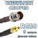 Кабельная сборка 50 Ом на RG-58 с разъемами TNC-female - MMCX-female, 8 метров