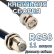 Кабельная сборка 50 Ом на RG-58 с разъемами BNC-male - F-female, 11 метров Кабельная сборка 50 Ом на RG-58 с разъемами BNC-male - F-female, 11 метров