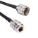 Кабельная сборка 50 Ом на RG-58 с разъемами UHF-male (PL259) - N-female, 6 метров