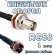Кабельная сборка 50 Ом на RG-58 с разъемами BNC-female - F-male, 1 метр
