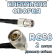 Кабельная сборка 50 Ом на RG-58 с разъемами N-male (угловой) - TNC-female, 2 метра