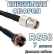 Кабельная сборка 50 Ом на RG-58 с разъемами TNC-female - F-male, 7 метров
