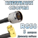 Кабельная сборка 50 Ом на RG-58 с разъемами N-male - SMA-male (угловой), 5 метров
