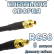 Кабельная сборка 50 Ом на RG-58 с разъемами MMCX-female - SMB-male, 6 метров