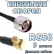 Кабельная сборка 50 Ом на RG-58 с разъемами MCX-male (угловой) - N-male, 9 метров Кабельная сборка 50 Ом на RG-58 с разъемами MCX-male (угловой) - N-male, 9 метров