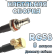 Кабельная сборка 50 Ом на RG-58 с разъемами MCX-male (угловой) - QMA-female, 8 метров Кабельная сборка 50 Ом на RG-58 с разъемами MCX-male (угловой) - QMA-female, 8 метров