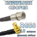 Кабельная сборка 50 Ом на RG-58 с разъемами QMA-male - SMA-female (угловой), 10 метров Кабельная сборка 50 Ом на RG-58 с разъемами QMA-male - SMA-female (угловой), 10 метров
