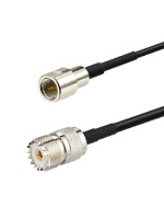 Кабельная сборка 5D-FB с разъемами FME-male - UHF-female, 0,5 метра