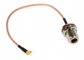 Пигтейл MMCX - N-female (переходник MMCX - N-f ), 360 мм