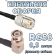 Кабельная сборка 50 Ом на RG-58 с разъемами BNC-male (угловой) - UHF-female, 0,5 метра Кабельная сборка 50 Ом на RG-58 с разъемами BNC-male (угловой) - UHF-female, 0,5 метра