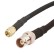 Кабельная сборка RG-213 с разъемами SMA-male - BNC-female, 2 метра