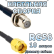 Кабельная сборка 50 Ом на RG-58 с разъемами RP-SMA-male - F-female, 10 метров
