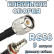 Кабельная сборка 50 Ом на RG-58 с разъемами TNC-male - QMA-female, 9 метров