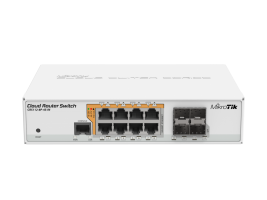 PoE коммутатор MikroTik CRS112-8P-4S-IN