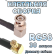 Кабельная сборка 50 Ом на RG-58 с разъемами MCX-male (угловой) - BNC-male (угловой), 30 метров Кабельная сборка 50 Ом на RG-58 с разъемами MCX-male (угловой) - BNC-male (угловой), 30 метров