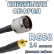 Кабельная сборка 50 Ом на RG-58 с разъемами N-male - MMCX-male, 14 метров