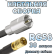 Кабельная сборка 50 Ом на RG-58 с разъемами FME-male - SMB-female, 30 метров