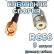Кабельная сборка 50 Ом на RG-58 с разъемами UHF-female - SMA-male, 9 метров