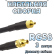 Кабельная сборка 50 Ом на RG-58 с разъемами MMCX-male - MMCX-female, 3 метра