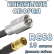 Кабельная сборка 50 Ом на RG-58 с разъемами FME-male - SMB-female, 10 метров