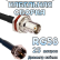 Кабельная сборка 50 Ом на RG-58 с разъемами BNC-female - F-male, 25 метров
