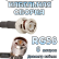 Кабельная сборка 50 Ом на RG-58 с разъемами TNC-male (угловой) - BNC-male, 6 метров