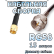Кабельная сборка 50 Ом на RG-58 с разъемами SMA-male - F-male, 15 метров