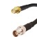 Кабельная сборка RG-213 с разъемами SMA-female - BNC-female, 30 метров