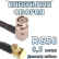 Кабельная сборка 50 Ом на RG-58 с разъемами MCX-male (угловой) - BNC-male (угловой), 0,5 метра Кабельная сборка 50 Ом на RG-58 с разъемами MCX-male (угловой) - BNC-male (угловой), 0,5 метра
