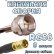 Кабельная сборка 50 Ом на RG-58 с разъемами F-male - SMB-female, 8 метров