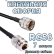 Кабельная сборка 50 Ом на RG-58 с разъемами UHF-male - N-female, 7 метров