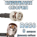Кабельная сборка 50 Ом на RG-58 с разъемами TNC-male (угловой)  - BNC-male, 8 метров