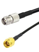 Кабельная сборка 8D-FB с разъемами TNC-female - RP-SMA-male, 2 метра