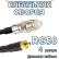 Кабельная сборка 50 Ом на RG-58 с разъемами FME-female - MMCX-male, 4 метра