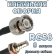 Кабельная сборка 50 Ом на RG-58 с разъемами BNC-male - QMA-female, 8 метров