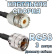Кабельная сборка 50 Ом на RG-58 с разъемами UHF-male - UHF-female, 3 метра