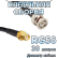 Кабельная сборка 50 Ом на RG-58 с разъемами BNC-male - SMA-female, 30 метров