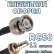 Кабельная сборка 50 Ом на RG-58 с разъемами BNC-male - QMA-female, 12 метров