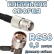 Кабельная сборка 50 Ом на RG-58 с разъемами TNC-male (угловой) - TNC-female, 0,5 метра