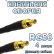 Кабельная сборка 50 Ом на RG-58 с разъемами SMB-male - SMB-male, 4 метра